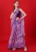 Picture of Exquisite Georgette Plum Saree