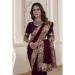 Picture of Magnificent Silk Brown Saree