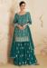 Picture of Georgette Midnight Blue Straight Cut Salwar Kameez