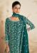 Picture of Georgette Midnight Blue Straight Cut Salwar Kameez