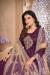 Picture of Marvelous Georgette Purple Anarkali Salwar Kameez