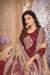 Picture of Resplendent Georgette Maroon Anarkali Salwar Kameez