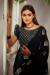 Picture of Wonderful Georgette Black Saree