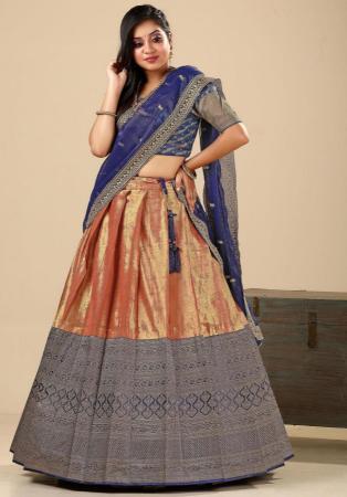 Picture of Comely Silk Burly Wood Lehenga Choli