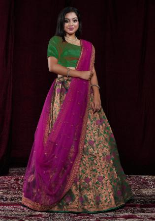 Picture of Ideal Silk Rosy Brown Lehenga Choli