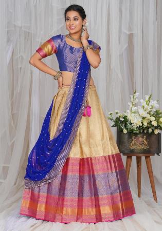 Picture of Grand Silk Burly Wood Lehenga Choli