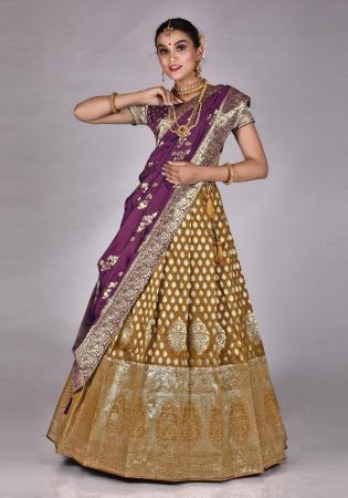 Picture of Resplendent Silk Beige Lehenga Choli