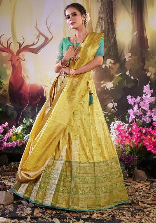 Picture of Alluring Silk Burly Wood Lehenga Choli