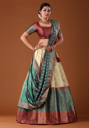 Picture of Admirable Silk Rosy Brown Lehenga Choli