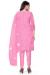 Picture of Organza Light Pink Straight Cut Salwar Kameez