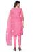 Picture of Organza Pale Violet Red Straight Cut Salwar Kameez