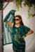 Picture of Superb Georgette Dark Green Saree