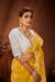 Picture of Bewitching Organza Dark Golden Rod Saree