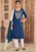 Picture of Chiffon Dark Slate Blue Readymade Salwar Kameez