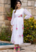 Picture of Enticing Georgette White Kurtis & Tunic