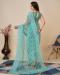 Picture of Radiant Net Cadet Blue Saree