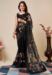 Picture of Excellent Net Black Saree