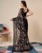 Picture of Excellent Net Black Saree