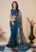 Picture of Bewitching Net Navy Blue Saree