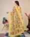 Picture of Excellent Net Yellow Saree