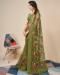 Picture of Beautiful Net Olive Drab Saree