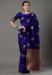 Picture of Radiant Silk Dark Violet Saree