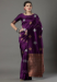 Picture of Excellent Silk Saddle Brown Saree