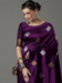 Picture of Excellent Silk Saddle Brown Saree