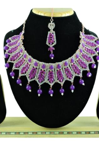 Picture of Comely Purple Necklace Set