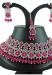 Picture of Lovely Deep Pink Necklace Set