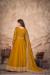 Picture of Grand Silk Dark Golden Rod Anarkali Salwar Kameez