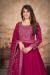 Picture of Fascinating Silk Hot Pink Anarkali Salwar Kameez