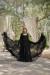 Picture of Enticing Georgette Black Readymade Gown