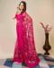 Picture of Sightly Net Deep Pink Saree