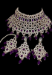 Picture of Exquisite Purple Necklace Set