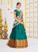 Picture of Graceful Georgette Dark Green Lehenga Choli