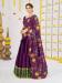 Picture of Comely Georgette Purple Lehenga Choli