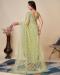 Picture of Lovely Net Dark Khaki Saree