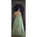 Picture of Nice Net Dark Sea Green Anarkali Salwar Kameez