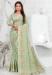 Picture of Amazing Crepe Dark Sea Green Saree