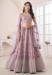 Picture of Gorgeous Silk Plum Lehenga Choli