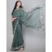 Picture of Sightly Organza Dark Slate Grey Saree