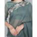 Picture of Sightly Organza Dark Slate Grey Saree