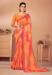 Picture of Taking Chiffon Indian Red Saree