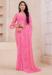 Picture of Magnificent Chiffon Hot Pink Saree