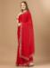 Picture of Pleasing Georgette Crimson Saree