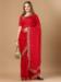 Picture of Pleasing Georgette Crimson Saree