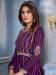 Picture of Radiant Georgette Purple Anarkali Salwar Kameez