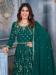 Picture of Grand Georgette Dark Green Anarkali Salwar Kameez