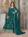 Picture of Grand Georgette Dark Green Anarkali Salwar Kameez